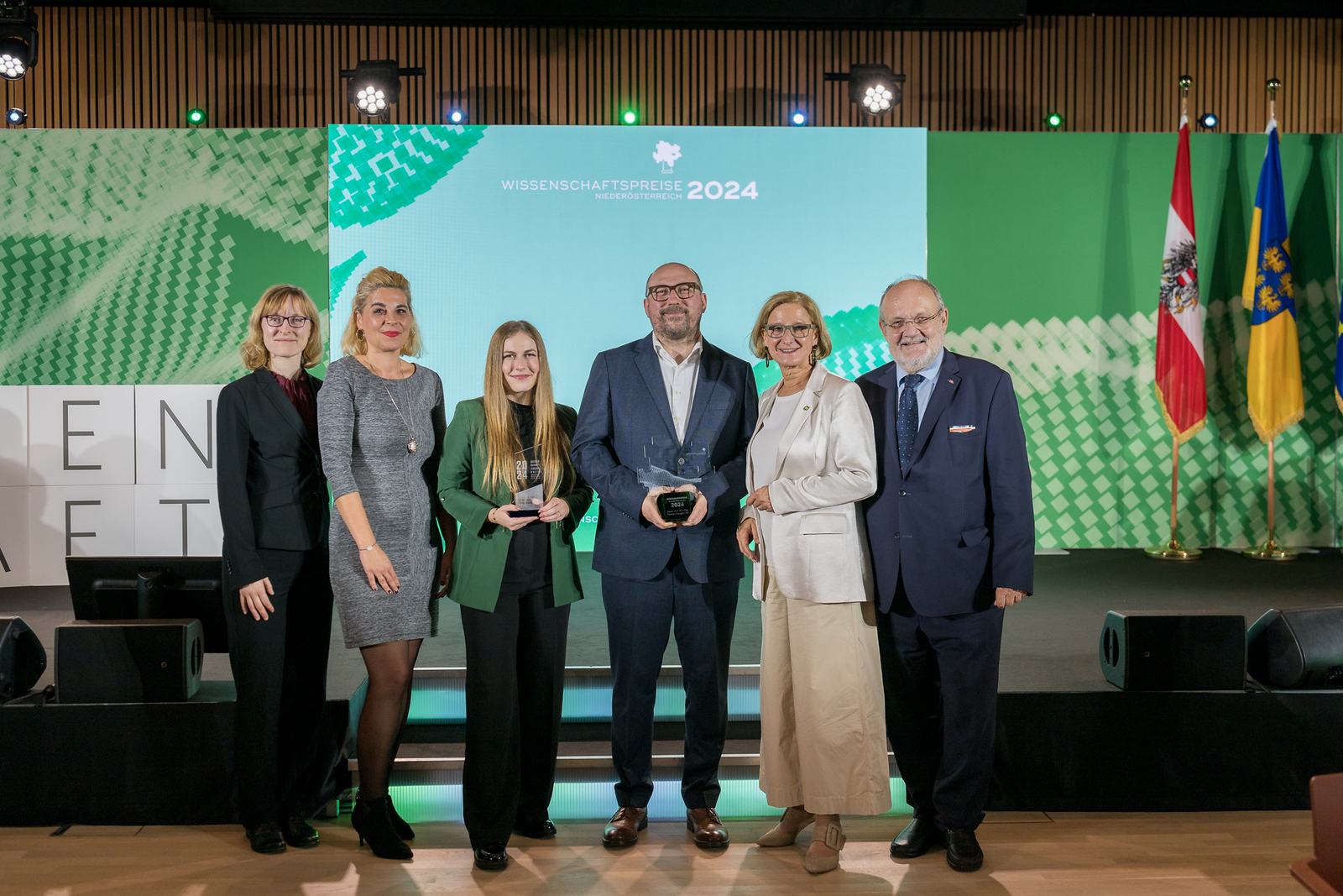 Preisträger:innen der KL bei der Wissenschaftsgala