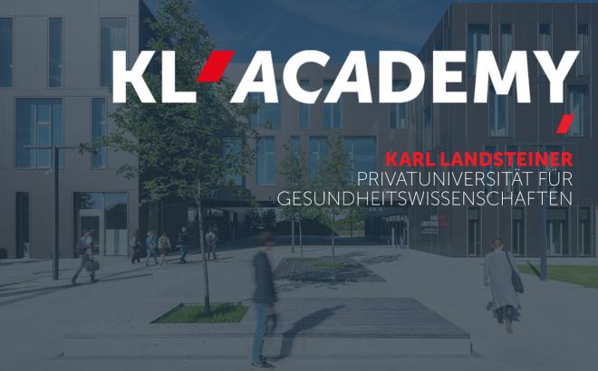 Karl Landsteiner Privatuniversität, Gesundheitsuni Krems, KL Academy