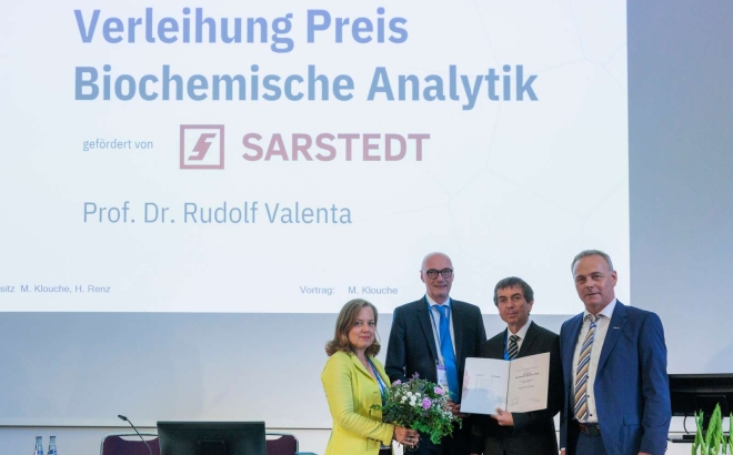 Verleihung Preis Biomedizinische Analytik